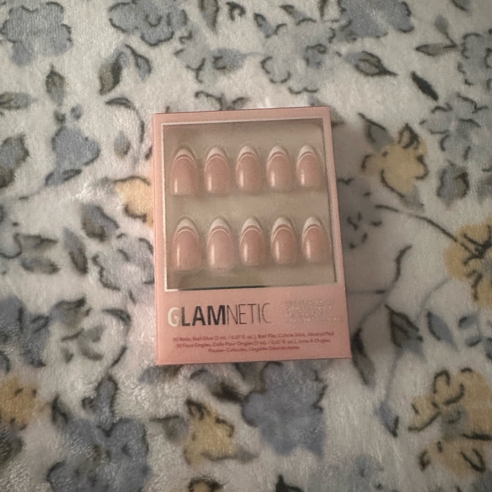 Glamnetic Pink French Press-On Nails